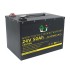 AU2450LA Metal LiFePo4 Battery Pack With M8 Screws High Rate 50A / 100A Constant Discharging