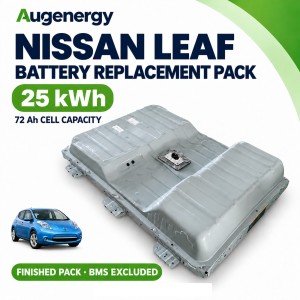 Augenergy 25kWh Replacement Battery Pack for Nissan LEAF (BMS Excluded)
