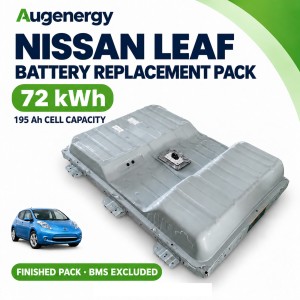 Augenergy 72kWh Nissan LEAF Battery Pack or Module Kit (BMS Excluded)