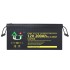AU12200LC ABS 12V 100Ah LiFePo4 Battery Pack Constant Discharge 100A With Smart BMS