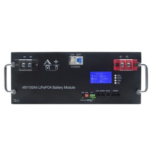 AU48100LC 48V 100Ah PV Industrial Energy Storage Lithium Iron Phosphate Battery Pack Optional RS485/CAN 2.0 Communication And Bluetooth Modules